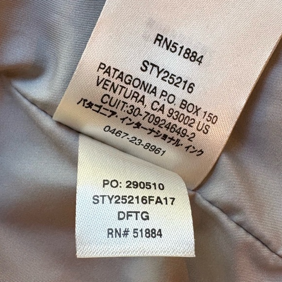 Patagonia Los Gatos salt gray Fleece Vest- fully lined- women’s medium - Picture 11 of 14